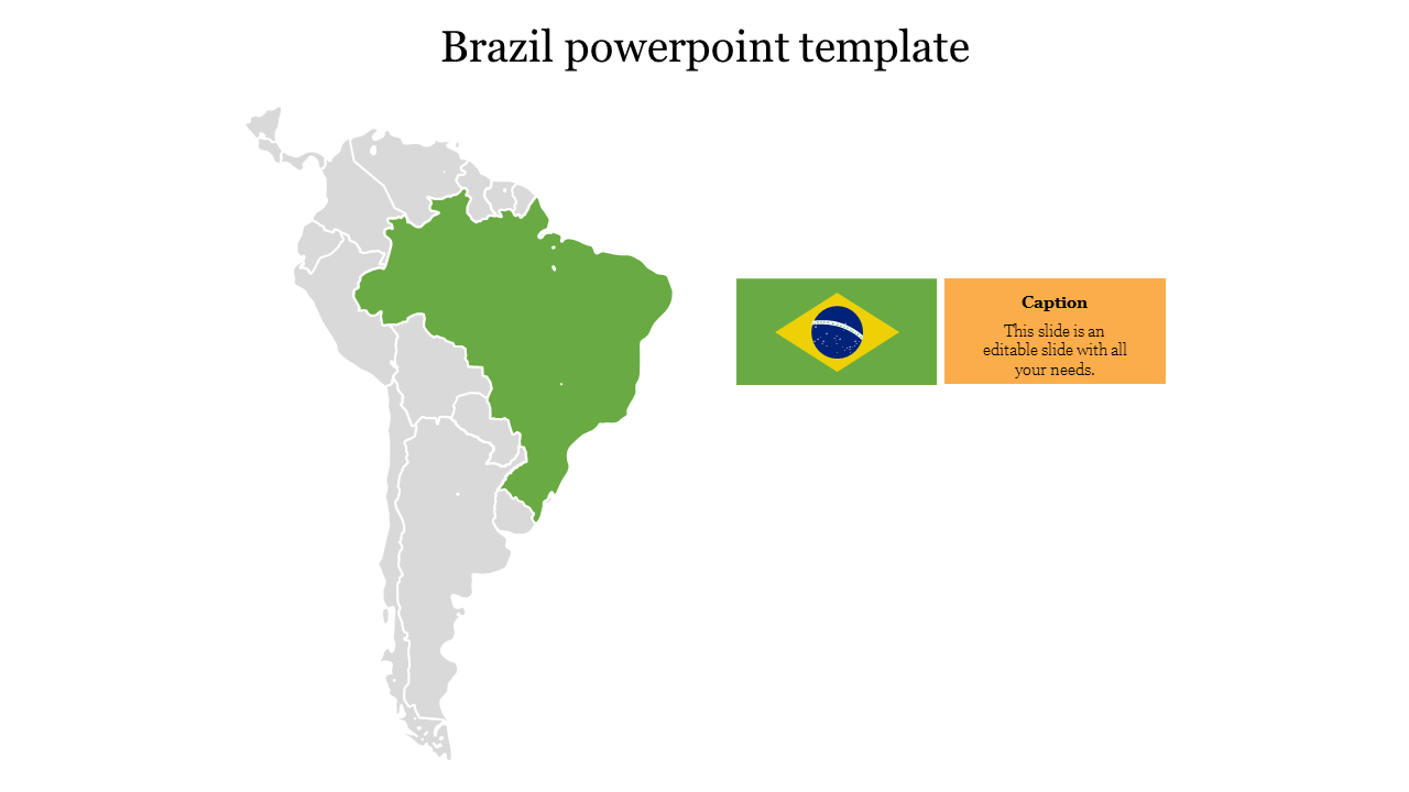 Get Engaging Brazil PowerPoint Template Download 